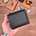 MISK ART Compact Women's Leather Wallet — Black, 2150 — product detail