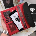 Two-Tone Women's Leather Wallet — 2049 — product view 1