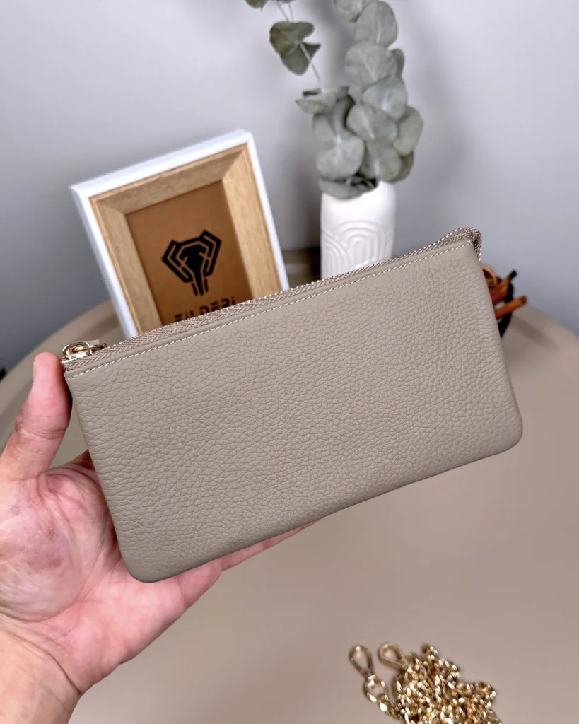 Leather Bag — Beige, 2050 — product view 2