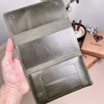 Leather Tobacco Pouch — Green, 2131 — product view 1