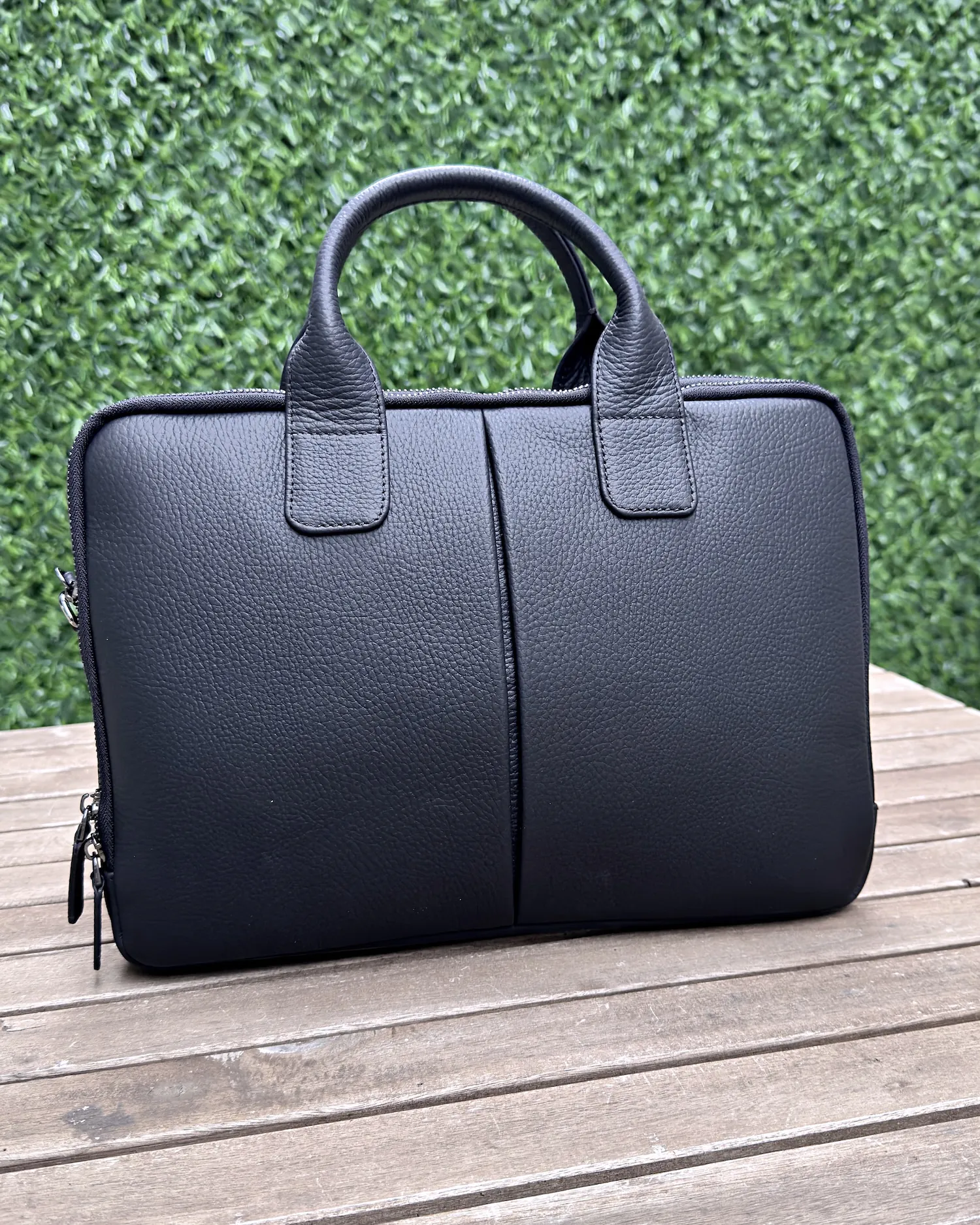 filderi-167684-91f0fd0278e8 Leather Laptop Sleeve — Black, 2136 — product view 1