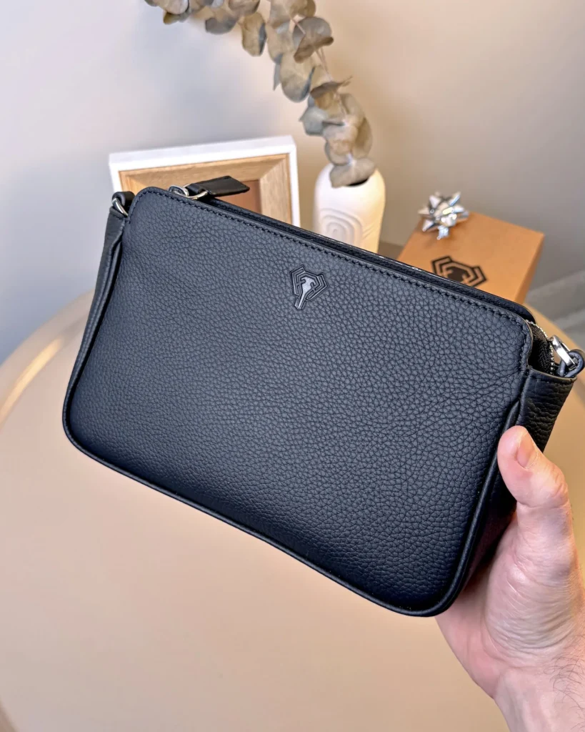 Leather Bag — Matte Black, 2139 — product view 2