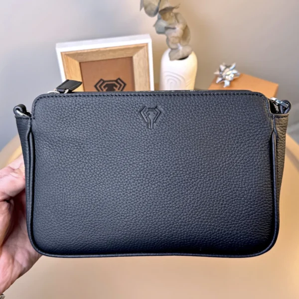 Leather Bag — Matte Black, 2139 — product view 1