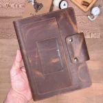 Distressed Leather Organizer — Hazelnut Brown, 2143 — product view 1