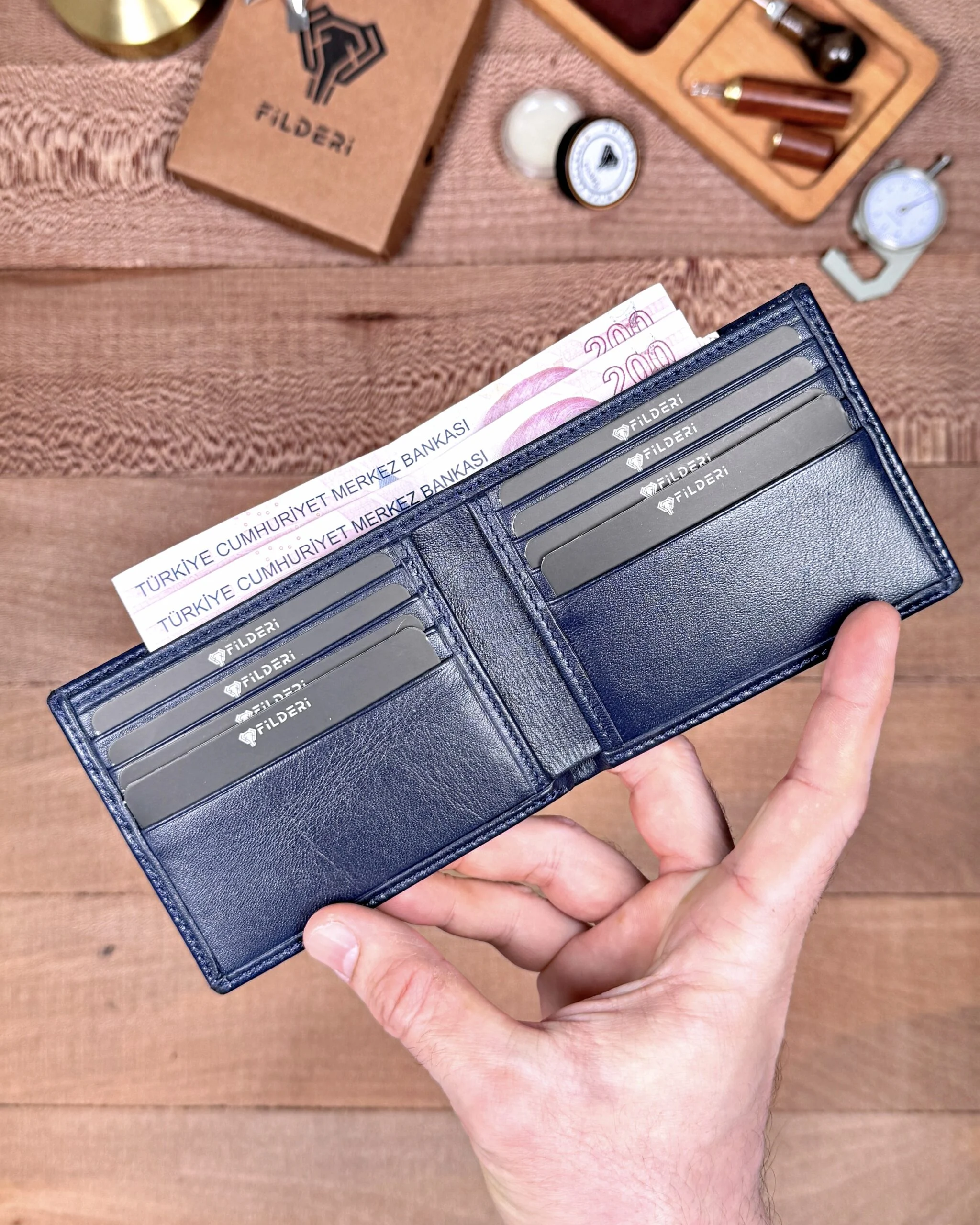 filderi-180156-e325352f0948 Men's Leather Wallet — Navy, 2144 — product view 1