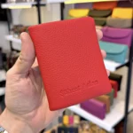 Leather Wallet — Red, 2140 — product view 1
