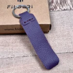Leather Keyring — Purple, Guti — product view 1