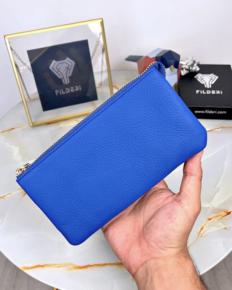 Leather Bag — Blue, 2050 — product view 2