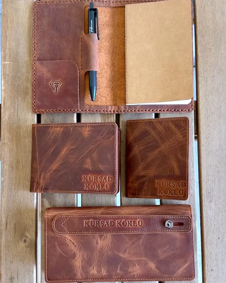 Leather Keyring — product view 1
