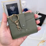 Leather Card Holder — Khaki, 2052 — product view 1