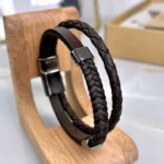 Magnetic Bracelet — Brown — product view 1