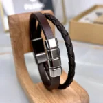 Magnetic Bracelet — Brown — product view 1