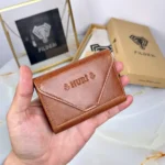 Leather Card Holder — Cognac, 2063 — product view 1
