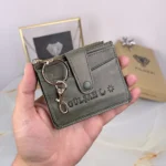 Leather Card Holder — Green, Tiguen, 2052 — product view 1