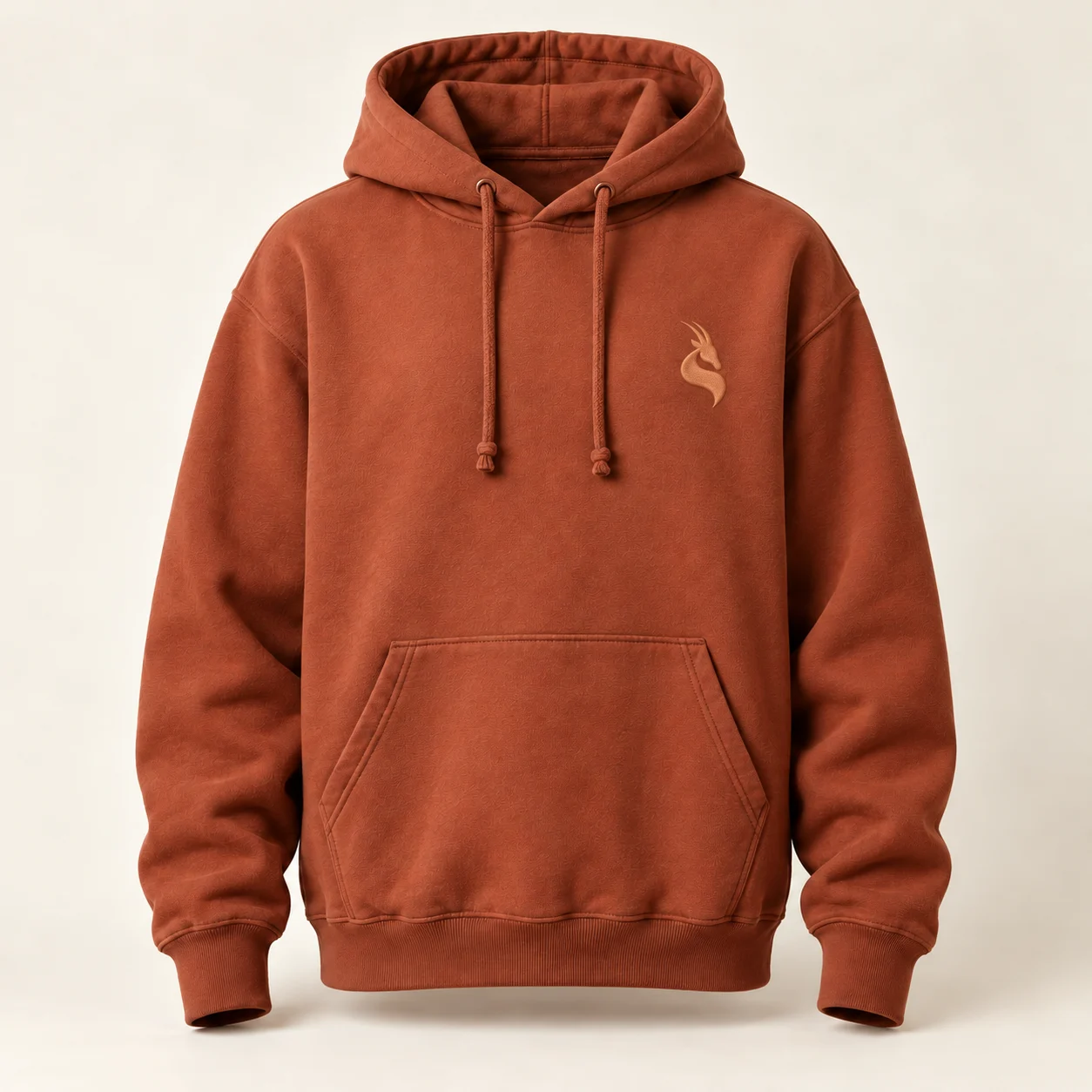 MISK ART — Hoodie Main Gazelle MISK ART hoodie front view with gazelle emblem