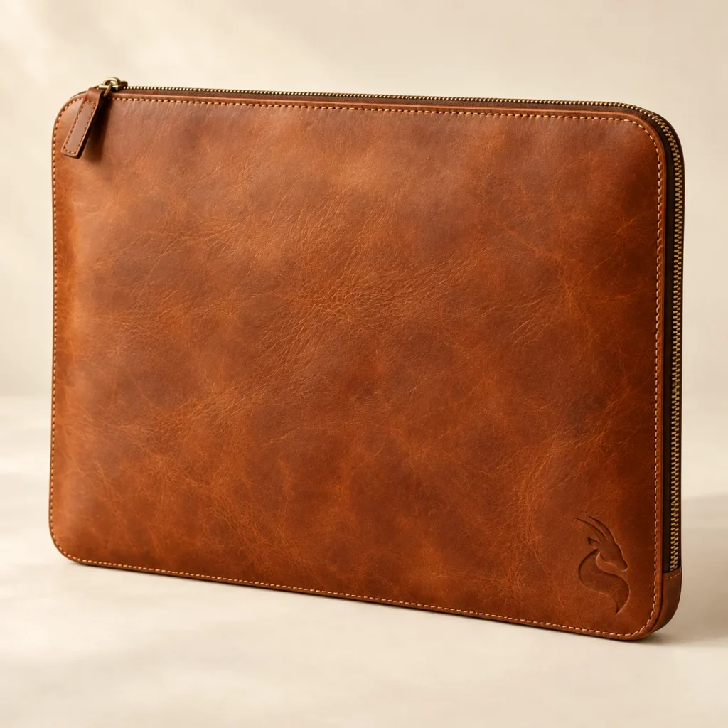 MISK ART sleeve front view with gazelle emblem