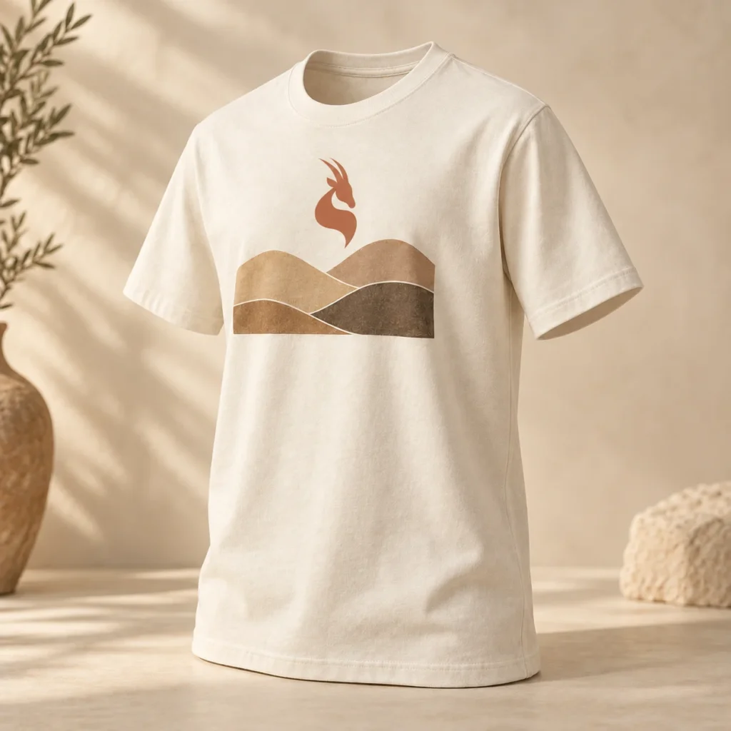 MISK ART tee angle