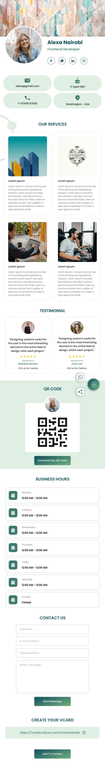 Professional digital page preview